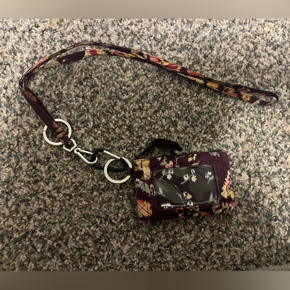 Vera Bradley around the neck wristlet